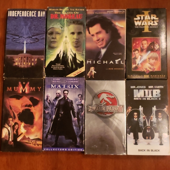 8 science fiction VHS - Picture 2 of 2